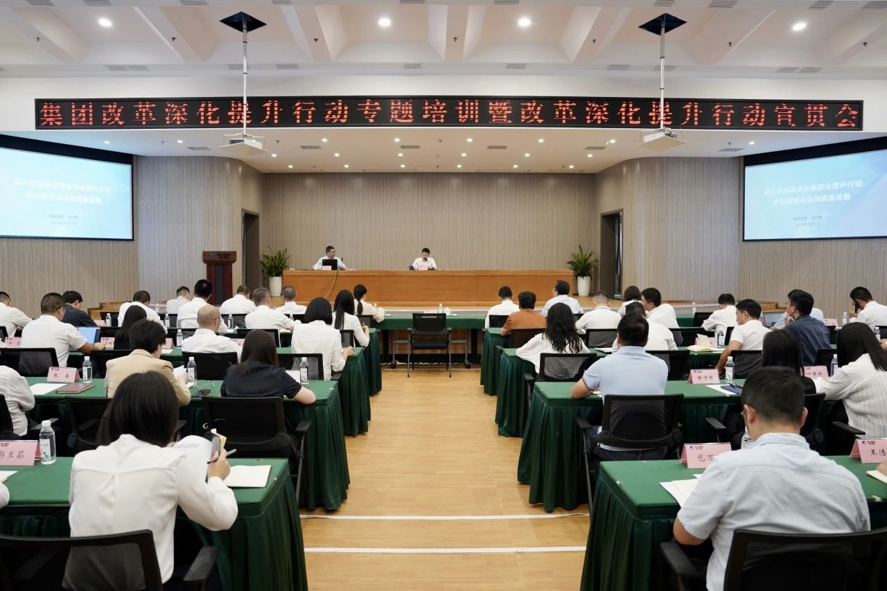 省pg赏金女王单机版试玩平台集团召开刷新深化提升行动专题培训暨刷新深化提升行动宣贯会