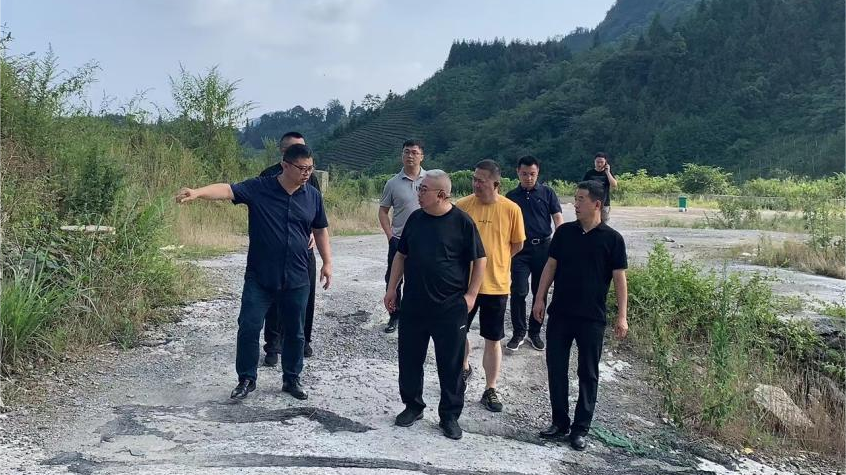 省pg赏金女王单机版试玩平台集团向导调研峨眉山太阳村墟落振兴项目