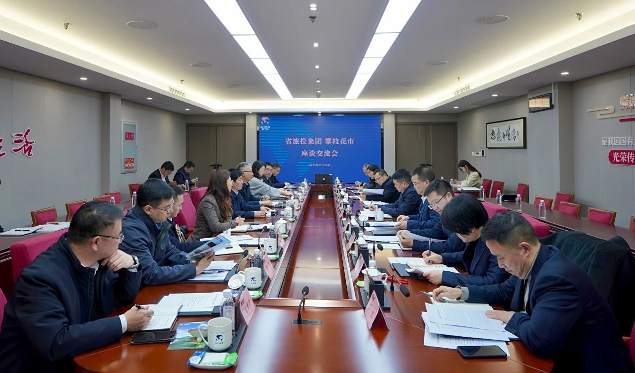 “1+N”企地相助再谋新篇｜省pg赏金女王单机版试玩平台集团与攀枝花市举行座谈交流会